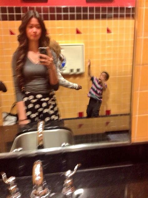 That Awkward Moment When You Re Trying To Take A Selfie And A Mother