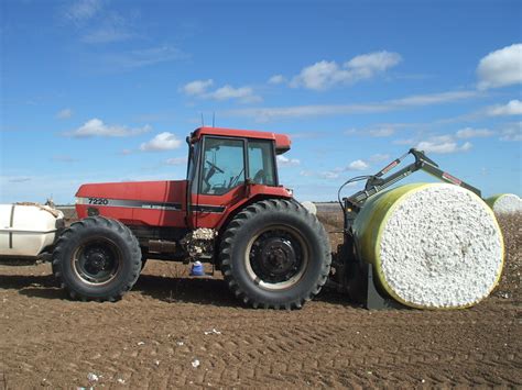 Round Bale Cotton Yesterdays Tractors