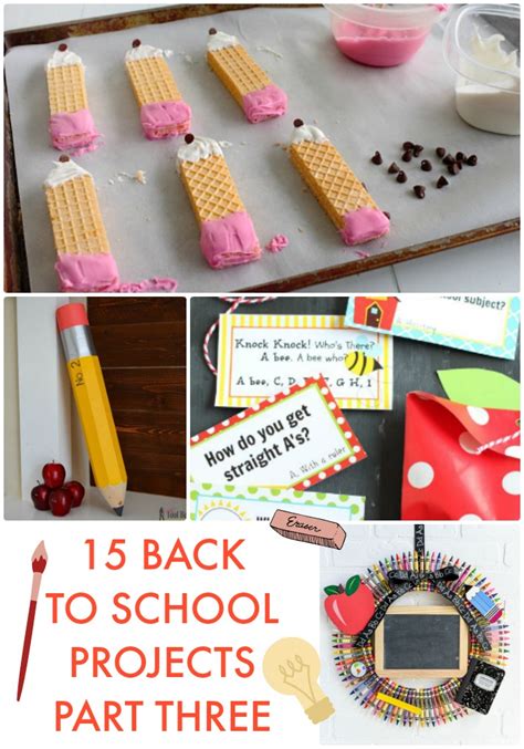 Great Ideas — 15 Back To School Projects Part Three Tatertots And