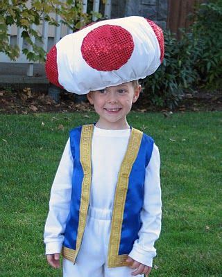 What I Made Today Tutorial Toad From Mario Bros Mario Costume Diy Mario Halloween Costumes