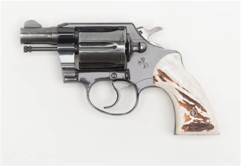 Colt Agent Da Revolver 38 Special Cal 2 Barrel Blue Finish Stag