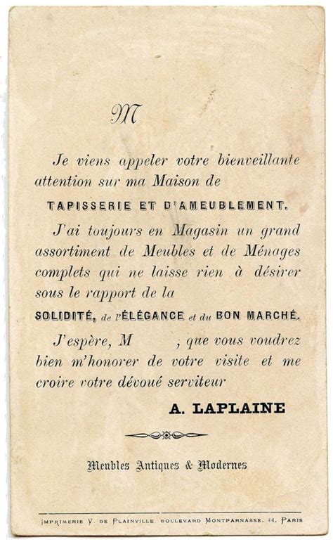 9 Ephemera French Advertising Cards The Graphics Fairy French Ephemera French Typography