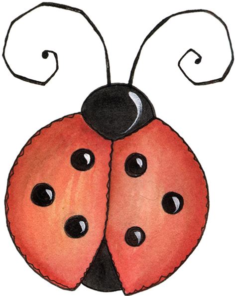 Cartoon Ladybugs In School Clipart Best