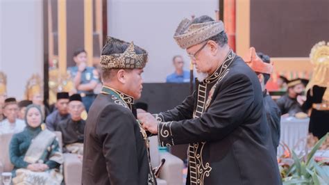 Pangkogabwilhan I Dapat Penganugerahan Gelar Dato Dari Sultan Kerajaan