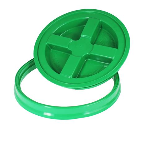 Gamma Seal Screw On Bucket Lids For 5 Gallon Green Buckets Walmart