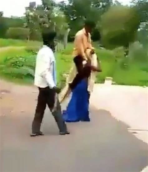 Wife Accused Of Affair Forced To Carry Husband On Shoulders In