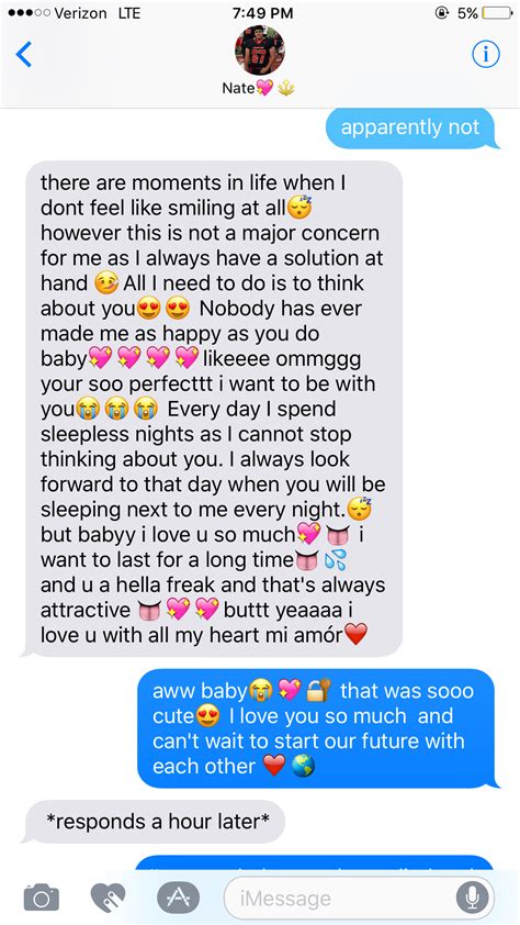 Pin By Michaela Sowell On Hmm Cute Texts For Him Boyfriend