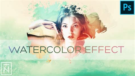 How To Create Watercolor Effect Photoshop Tutorial Youtube