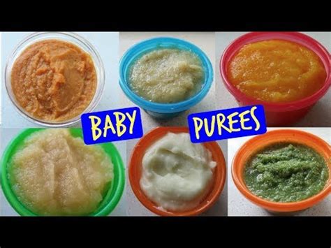Easy homemade baby food recipes. HOMEMADE BABY PUREE RECIPES | BABIES FIRST FOODS 4-6 ...