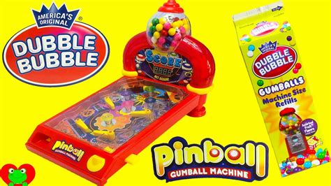 Pinball Gumball Machine Game LEARN Colors And Counting With Gumballs