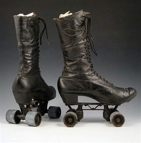 Early Victorian Roller Skates Bibliogeek Pinterest