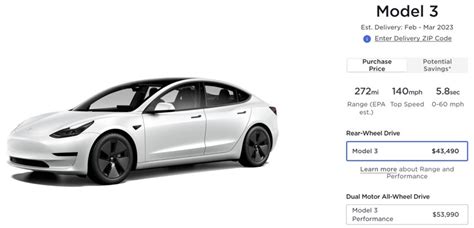Tesla Increases Price Of Model Y Cuts Price Of Model 3 Rwd In Us
