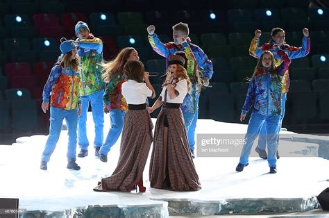 Russian Singing Duo Tatu Performs During The Sochi 2014 Winter News