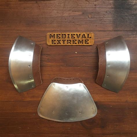 Titanium Plates For Neck Protection Medieval Extreme Real Armor Shop