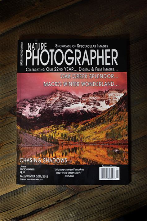 Nate Featured In Nature Photographer Magazine Nate Zeman Photography