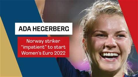 hegerberg impatient to start women s euro 2022 football video eurosport
