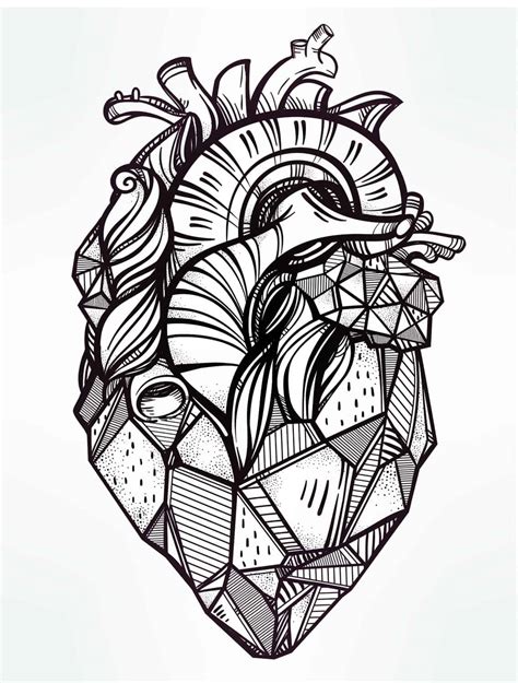 Coloring in the form of a heart inside of which there are many patterns. 20 Free Printable Valentines Adult Coloring Pages - Nerdy ...