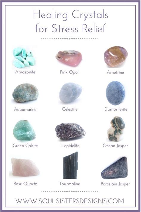 Healing Crystals For Stress Relief Healing Crystal Jewelry Crystals