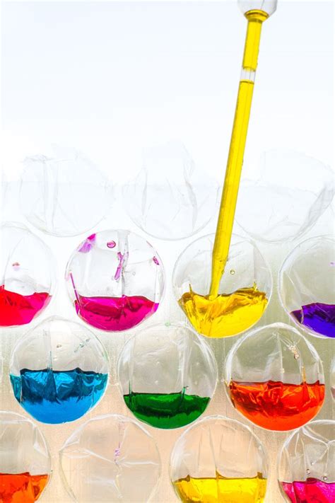 Science Experiment For Kids Exploring Color Theory Science