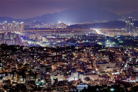 Seoul At Night Wallpapers Top Free Seoul At Night Backgrounds
