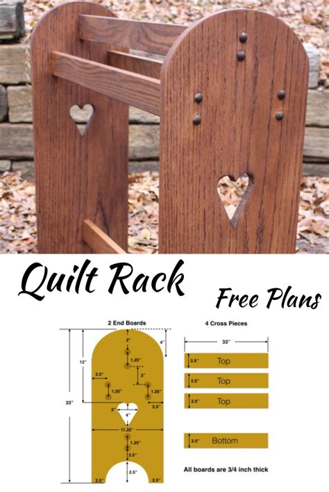 Free Quilt Rack Plans How To Build Blanket Racks Artofit
