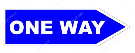 One Way Sign — Stock Photo © Claudiodivizia 3533092