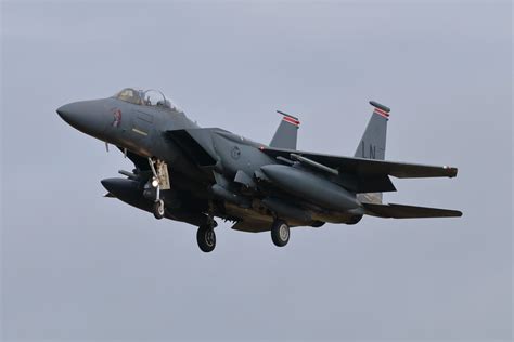 Usaf F 15e Strike Eagle Af 91 0309 Af 91 0309 On Finals To Flickr