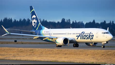 Boeing 737 9 Max Alaska Airlines Aviation Photo 6402071