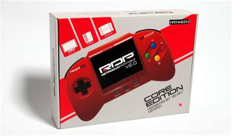 Console Retroduo Portable Rdp V20 Core Edition Rouge Retro Gaming