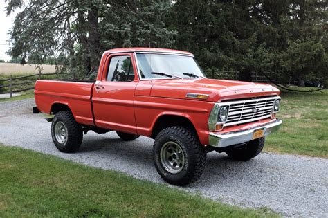 1967 Ford F100 4x4 4 Speed For Sale On Bat Auctions Sold For 8400