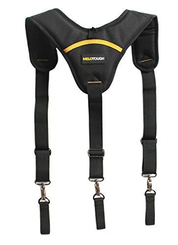 Melo Tough Basics Tool Belt Suspender Durable Construction Suspender