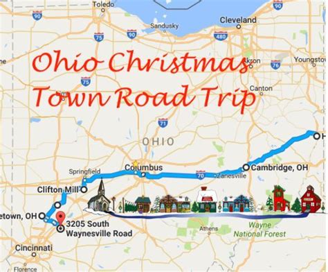Travel Ohio Christmas Towns Road Trip Holidays Bucket List