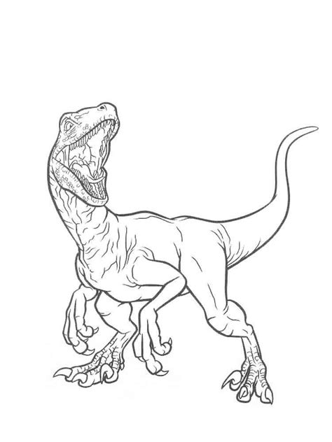 Jurassic World Pages To Print Coloring Pages