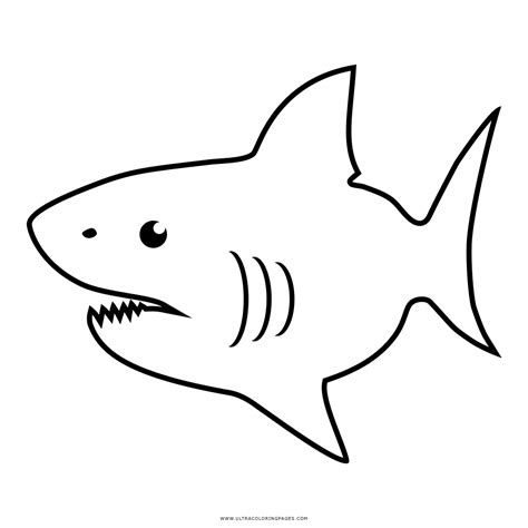 Em Geral 102 Foto Dibujo De Tiburon Para Colorear Alta Definición
