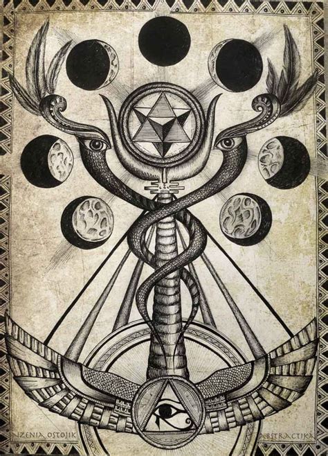 Esoteric Occult Art Occult Pinterest Wings Vintage Illustrations And Ancient Art