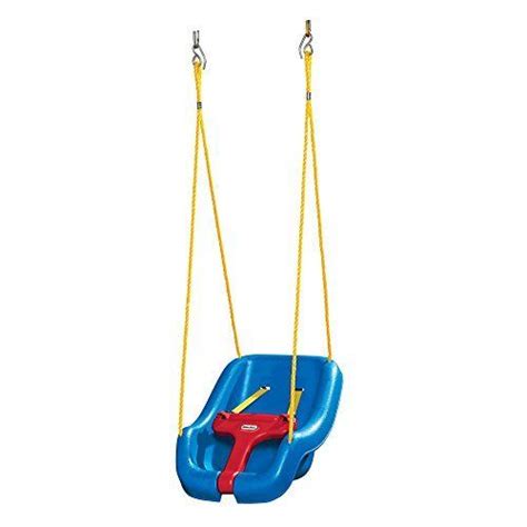 Little Tikes Snug N Secure Blue Swing With Adjustable Straps 2 In 1