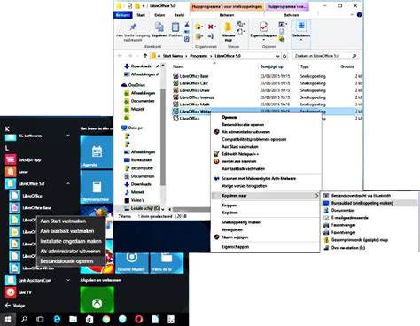 Windows Bureaubladpictogrammen Snelkoppelingen Maken