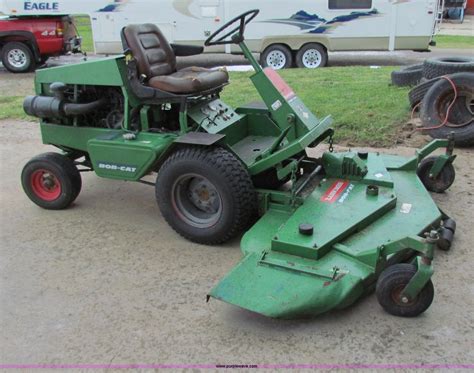 Ransomesbobcat T 22dv Lawn Mower In Augusta Ks Item B7296 Sold