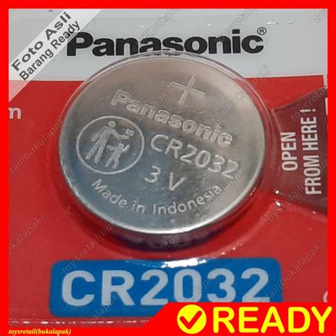 Jual Cr Panasonic Baterai Kancing Cr Battery Lithium Cmos Bios