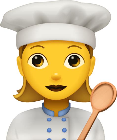 Cooking Woman Emoji Free Download All Emojis Emoji Island