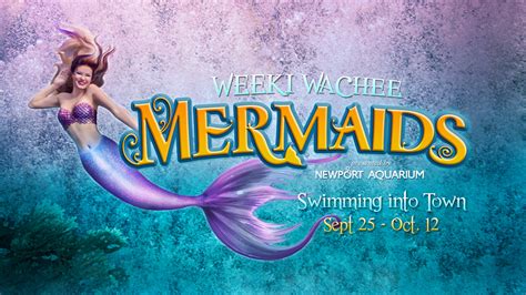 Weeki Wachee Mermaids Return To Newport Aquarium Sept 25 Oct 12