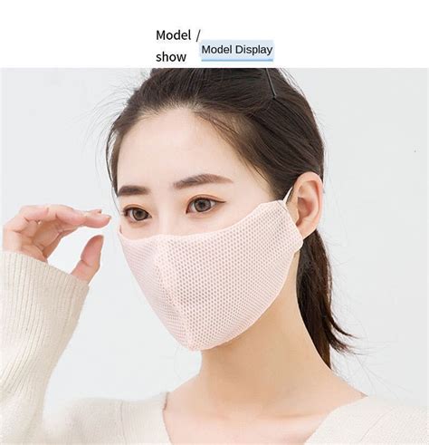2020 New Mesh Quick Drying Sunscreen Mask Womens Summer Thin Breathable