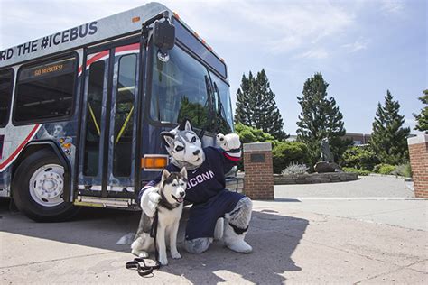 Without gampel pavilion, there would be no uconn dynasty. A Warm Welcome for a Cool Bus - UConn Today