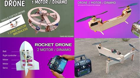 4 Amazing Diy Drone Using Simple Material Homemade Drone Nusantara