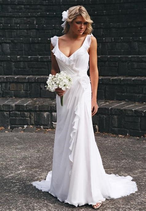 Get the best deals on black and white beach dresses for weddings and save up to 70% off at poshmark now! 25 Beautiful Beach Wedding Dresses - The WoW Style
