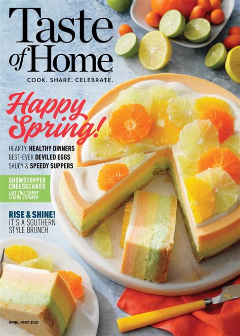 Taste Of Home Magazine Subscription Discount Easy Delicious Recipes