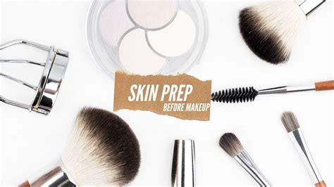 How To Easily Skin Prep Before Makeup Youtube