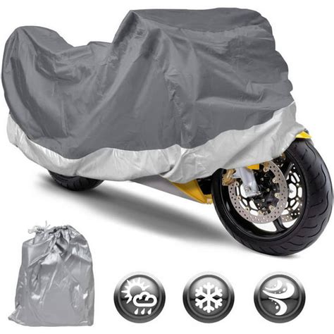 Motorcycle Cover Waterproof Outdoor Motorbike All Weather Protection