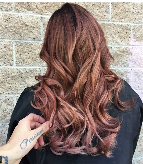 Time For Changes! Rose Brown Hair Is The New Trend - fashionsy.com