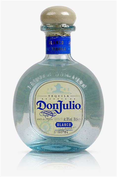 Don Julio Blanco 70cl Bottle Transparent Png 400x609 Free Download